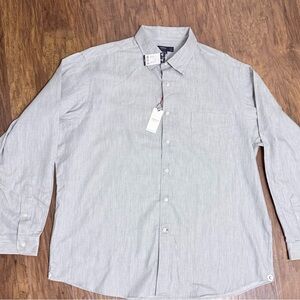 Daniel Cremieux Gray Casual Button Down Shirt